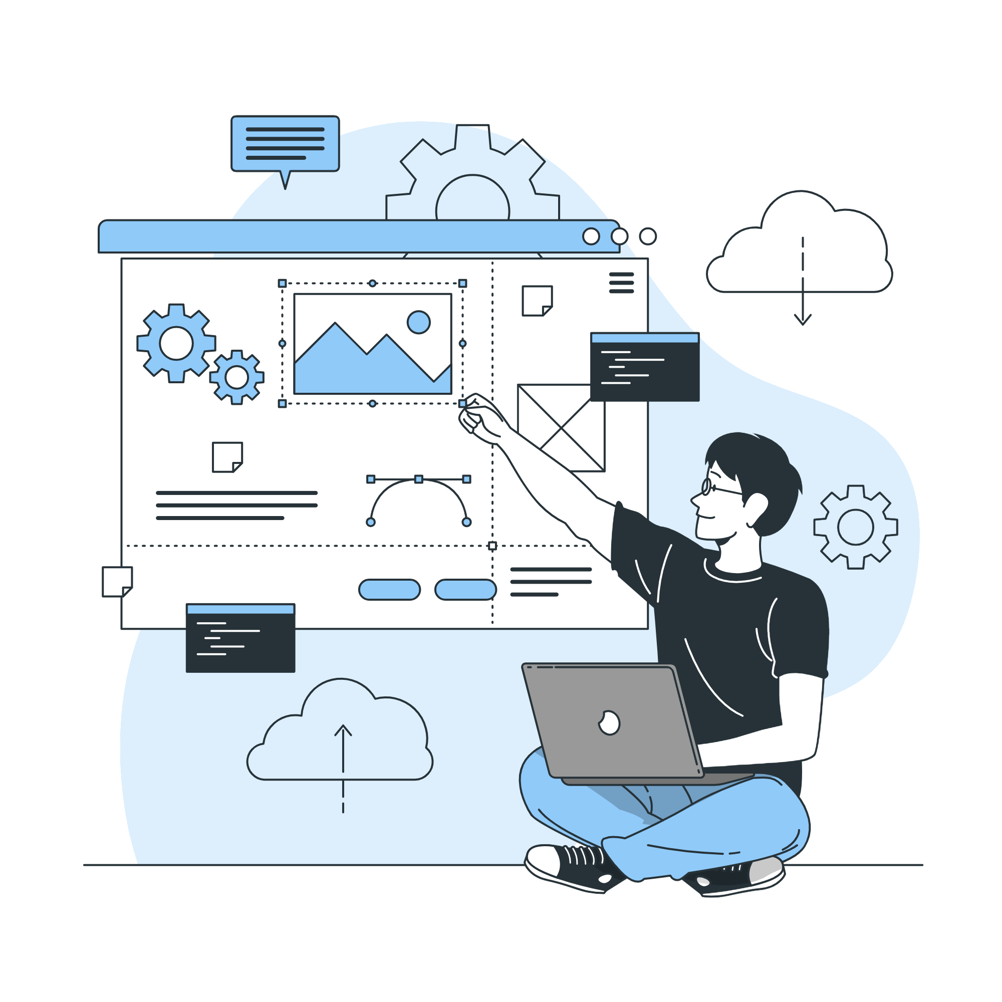 User-Friendly Salesforce UI for Effortless Messaging